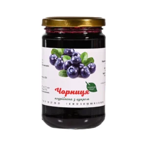 Чорниця подрібнена з цукром