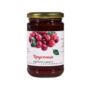 Брусниця подрібнена з цукром